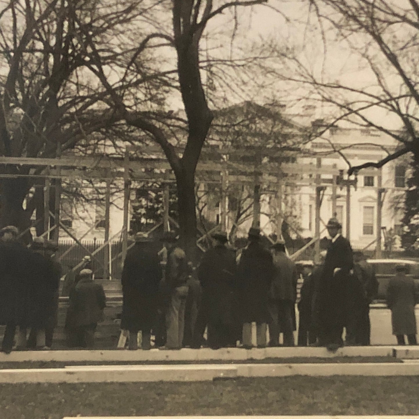 Press Photo Photograph FDR President Franklin Roosevelt Inauguration Strike 1933
