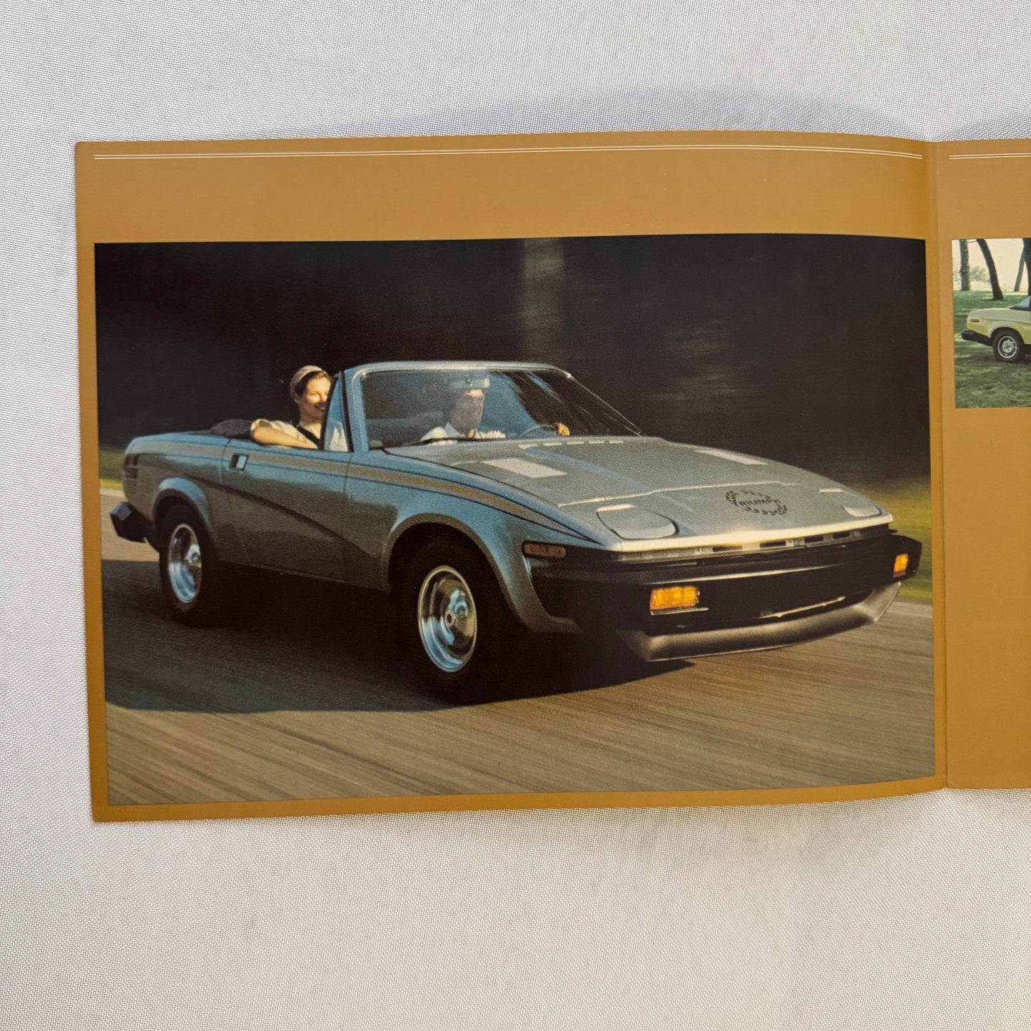 Triumph TR7 Convertible Brochure Car Advertising Catalog Canadian Market