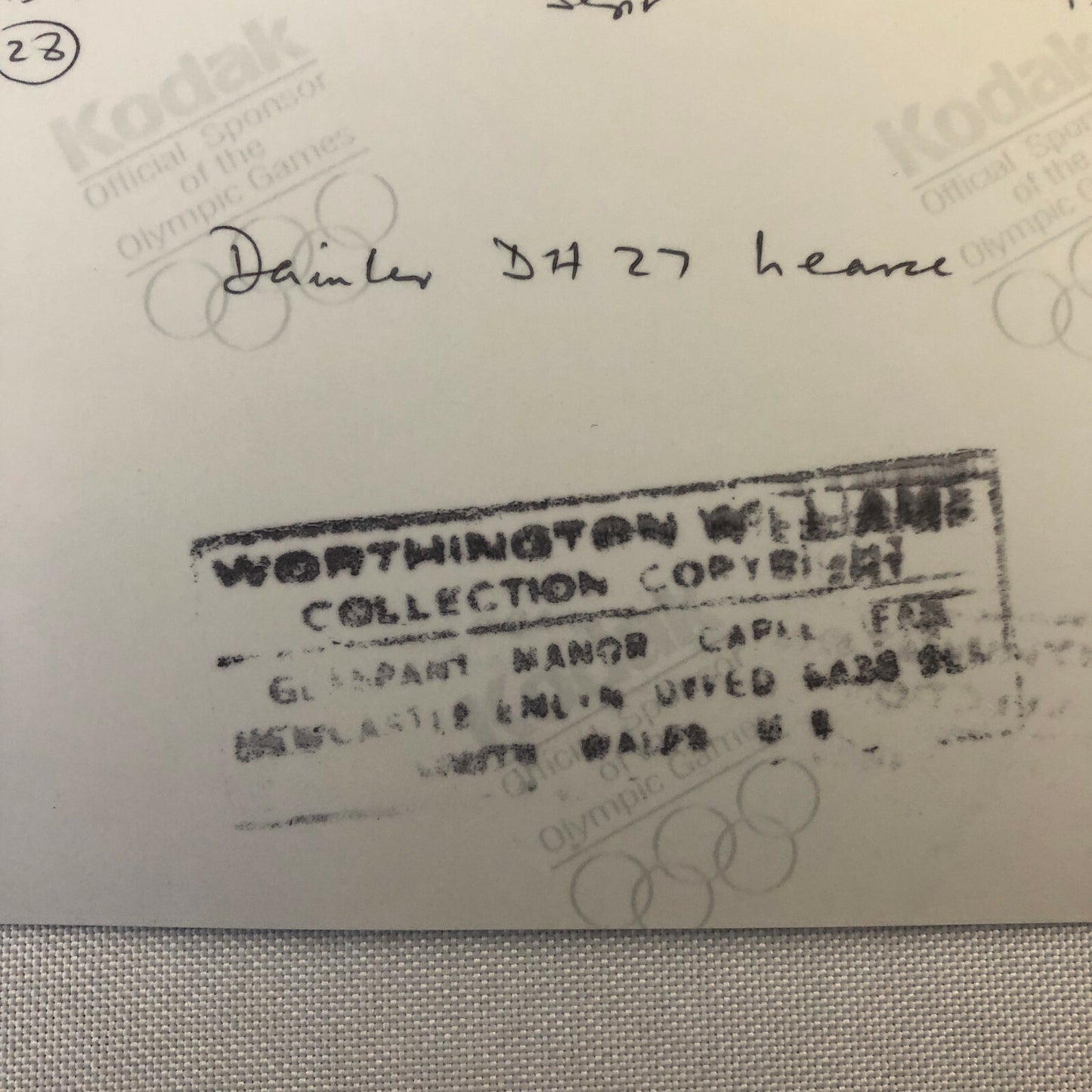 Vintage Daimler Barn Find Junk Yard Car Part Photo Photograph Lot of 52