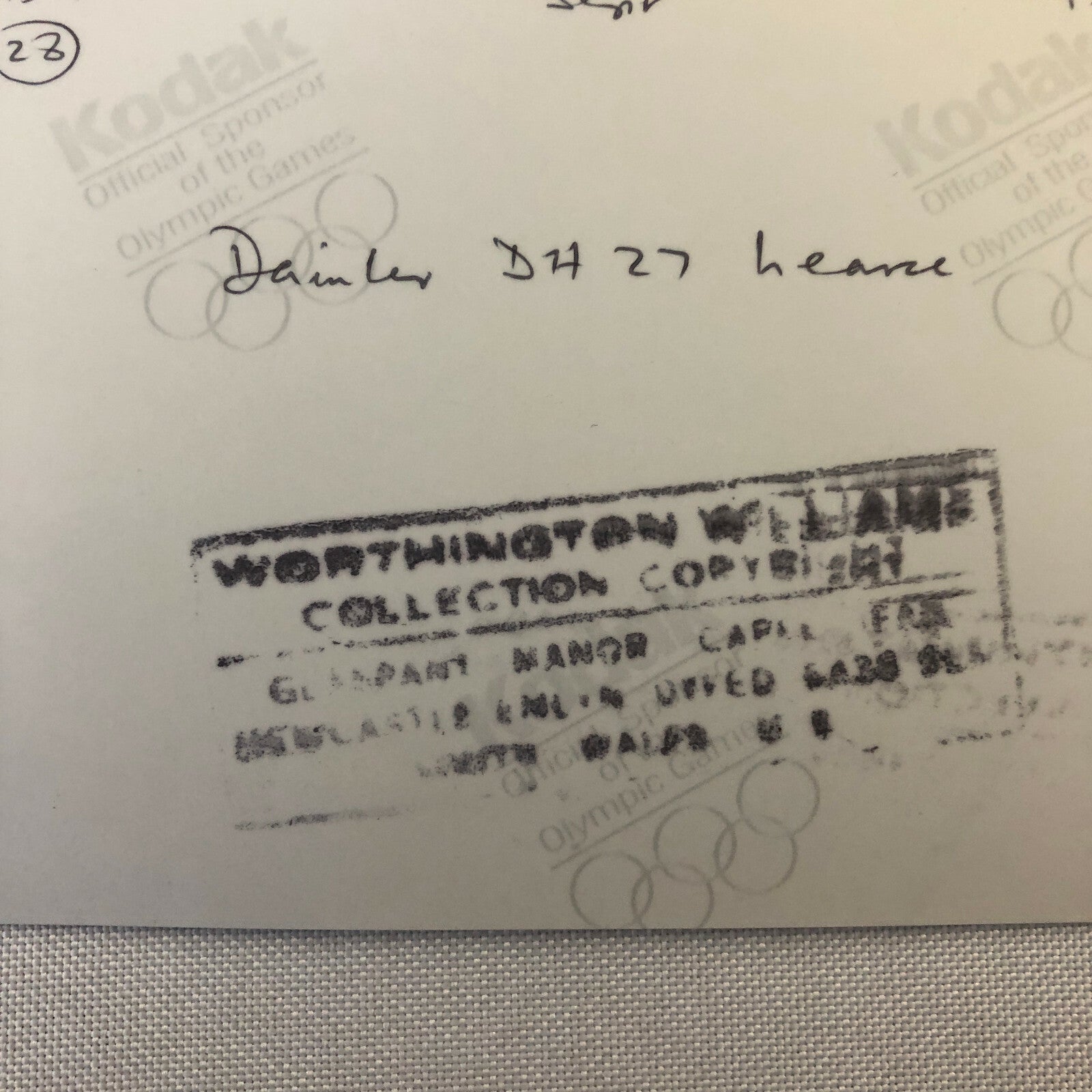 Vintage Daimler Barn Find Junk Yard Car Part Photo Photograph Lot of 52