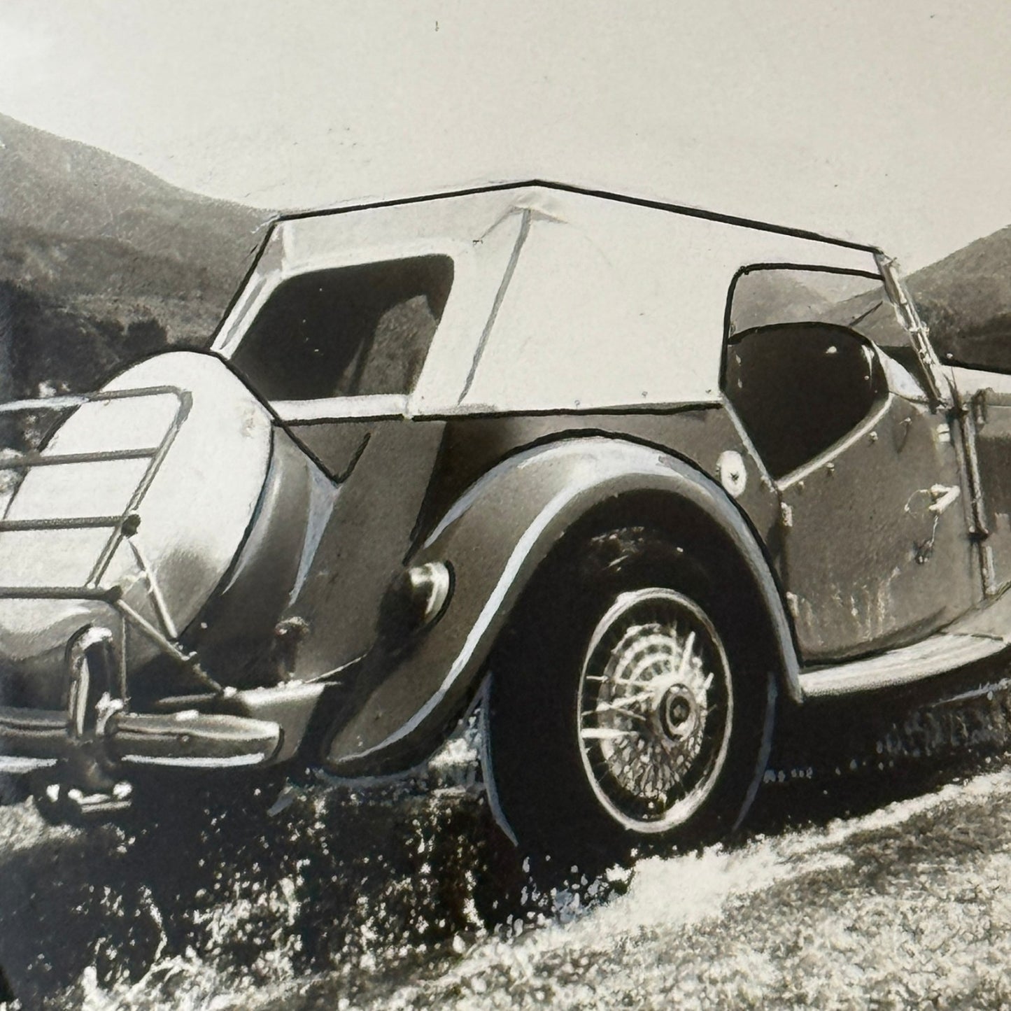 MIGI MG Replica Kit Car Custom Car Photo Photograph Volkswagen Vintage