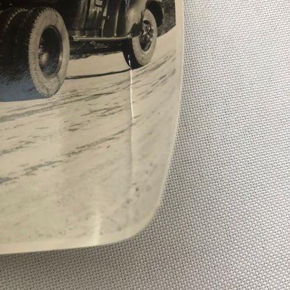 Vintage Photo Photograph of a Truck and Trailer - Denmark ? Harald Jensen 