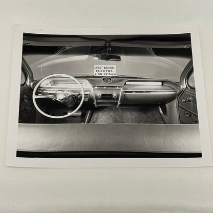 1961 Buick Electra 4-Door Sedan Car Interior Photo Photograph Print Vintage
