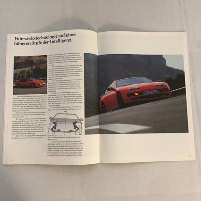 Nissan 300ZX Twin Turbo Sales Brochure Catalog German Text European 300 ZX Z