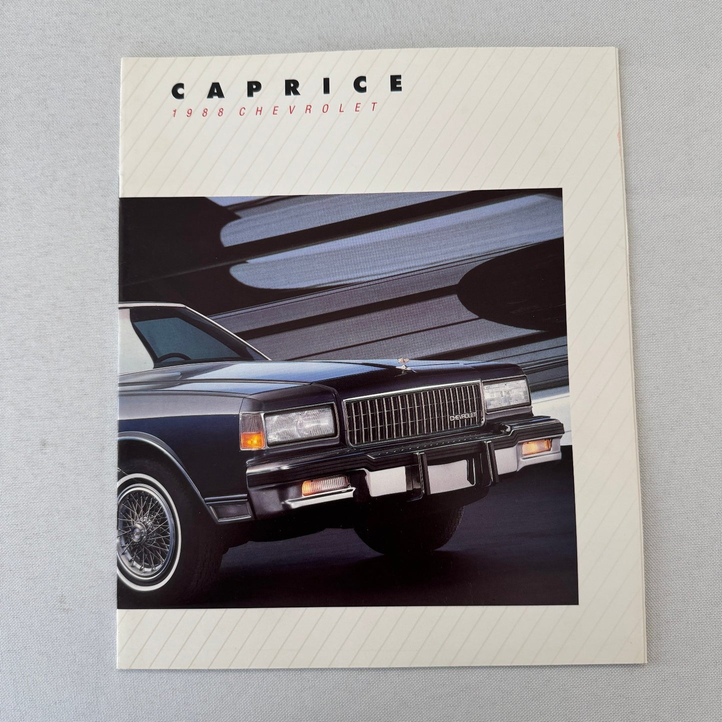 1988 Chevrolet Caprice Car Sales Brochure Catalog Brougham Wagon Sedan