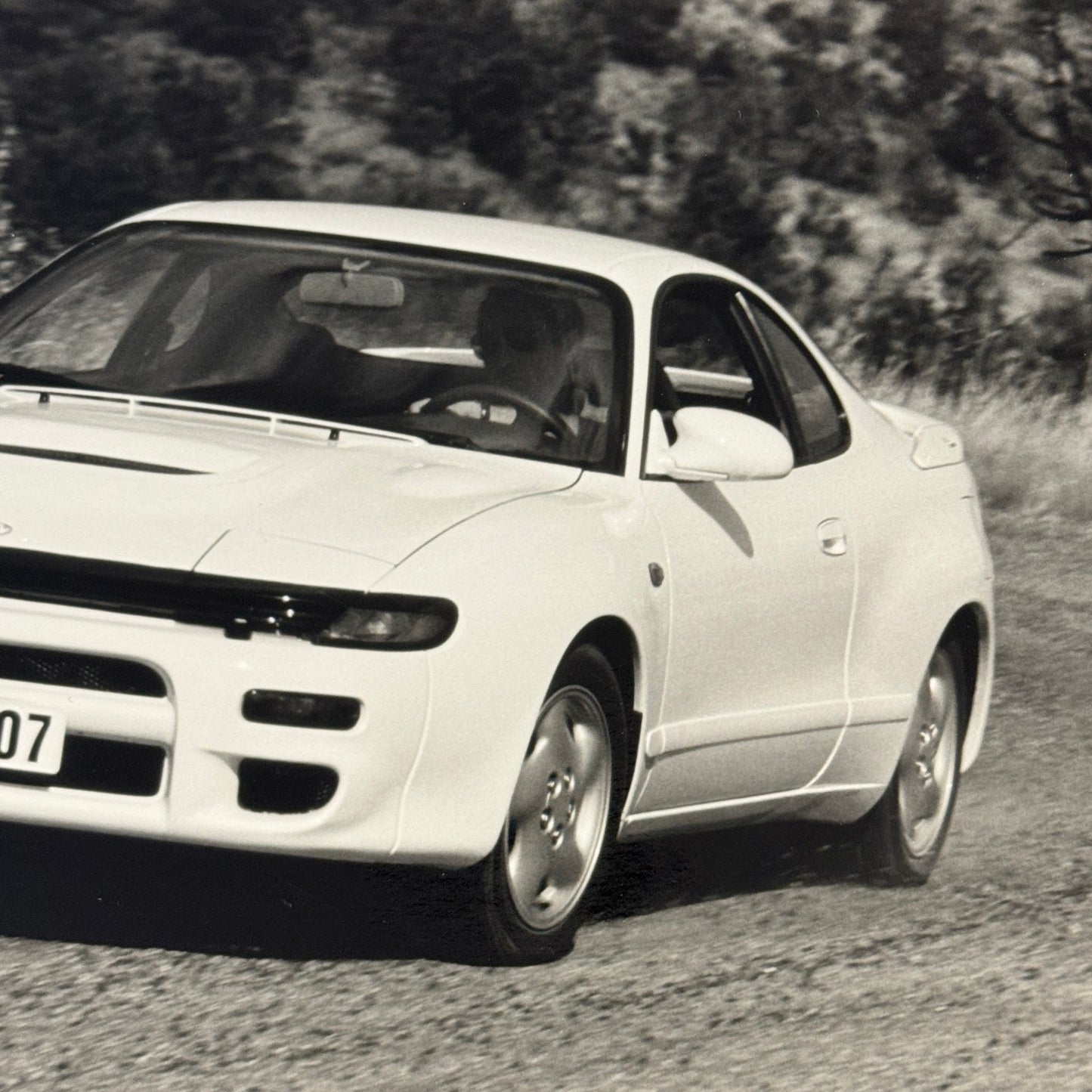 Toyota Celica Car Photo Photograph Vintage Print Factory Press Photo