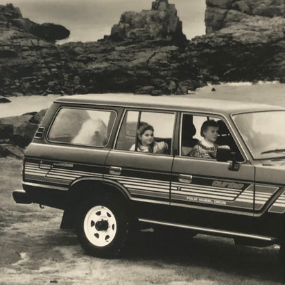 Toyota Land Cruiser Station Wagon 4x4 Turbo Factory Press Photo Photograph Print