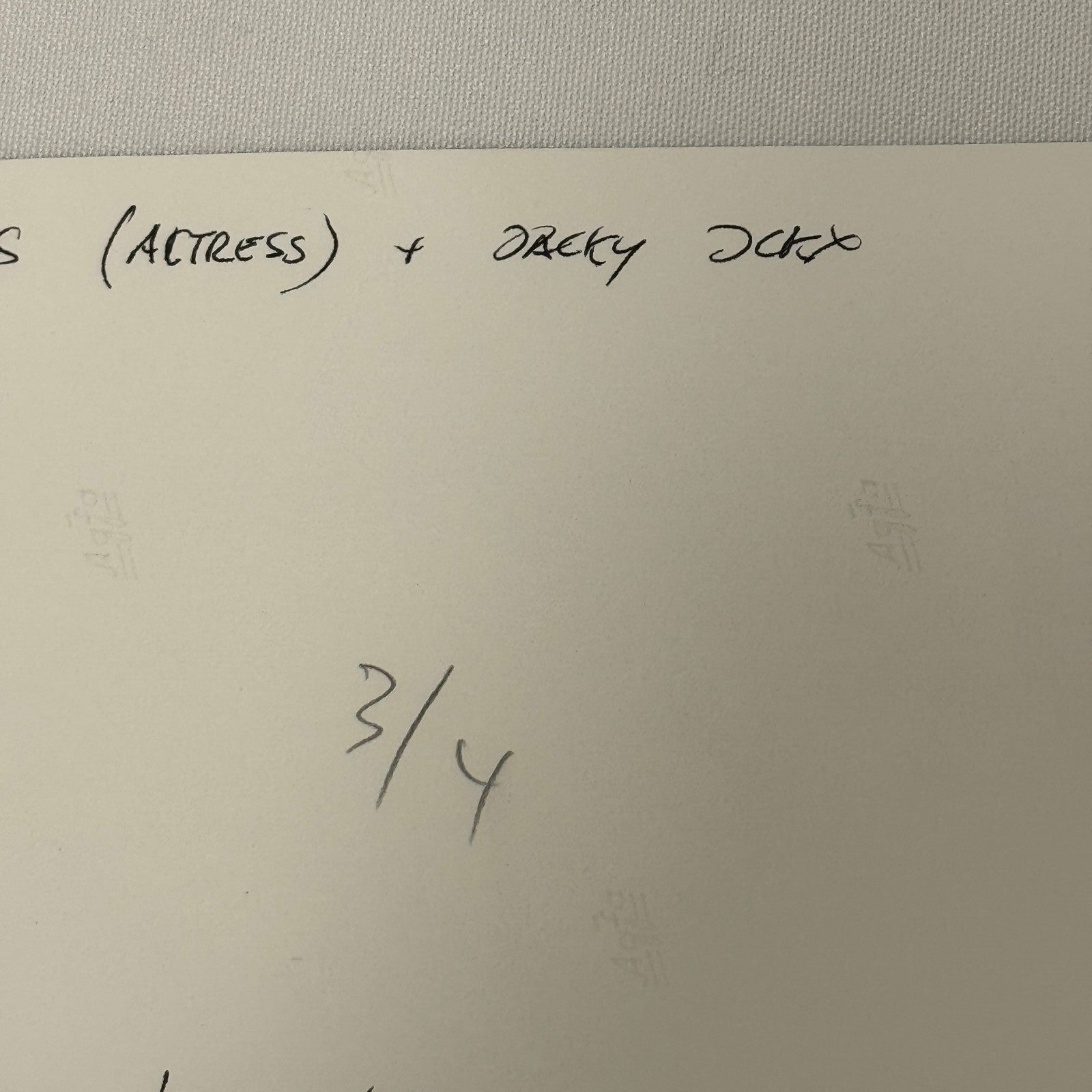 Vintage Racing Photo 1971 Hockenheim Jacky Ickx with Actress Uschi Glas