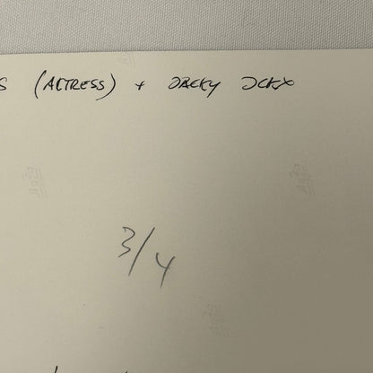 Vintage Racing Photo 1971 Hockenheim Jacky Ickx with Actress Uschi Glas