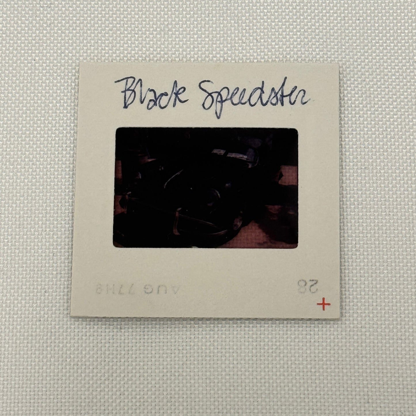 35MM Vintage Photo Slide Porsche 356 Speedster Cabriolet Car 1977