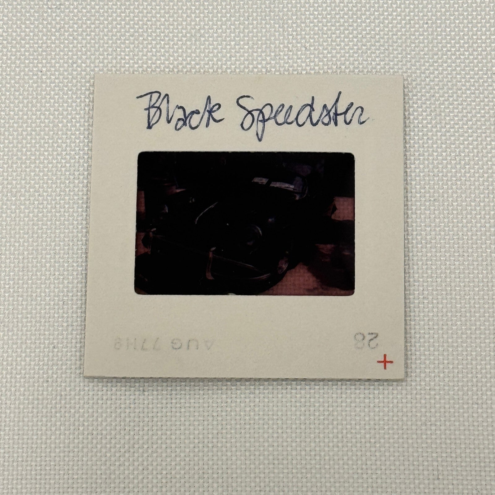 35MM Vintage Photo Slide Porsche 356 Speedster Cabriolet Car 1977