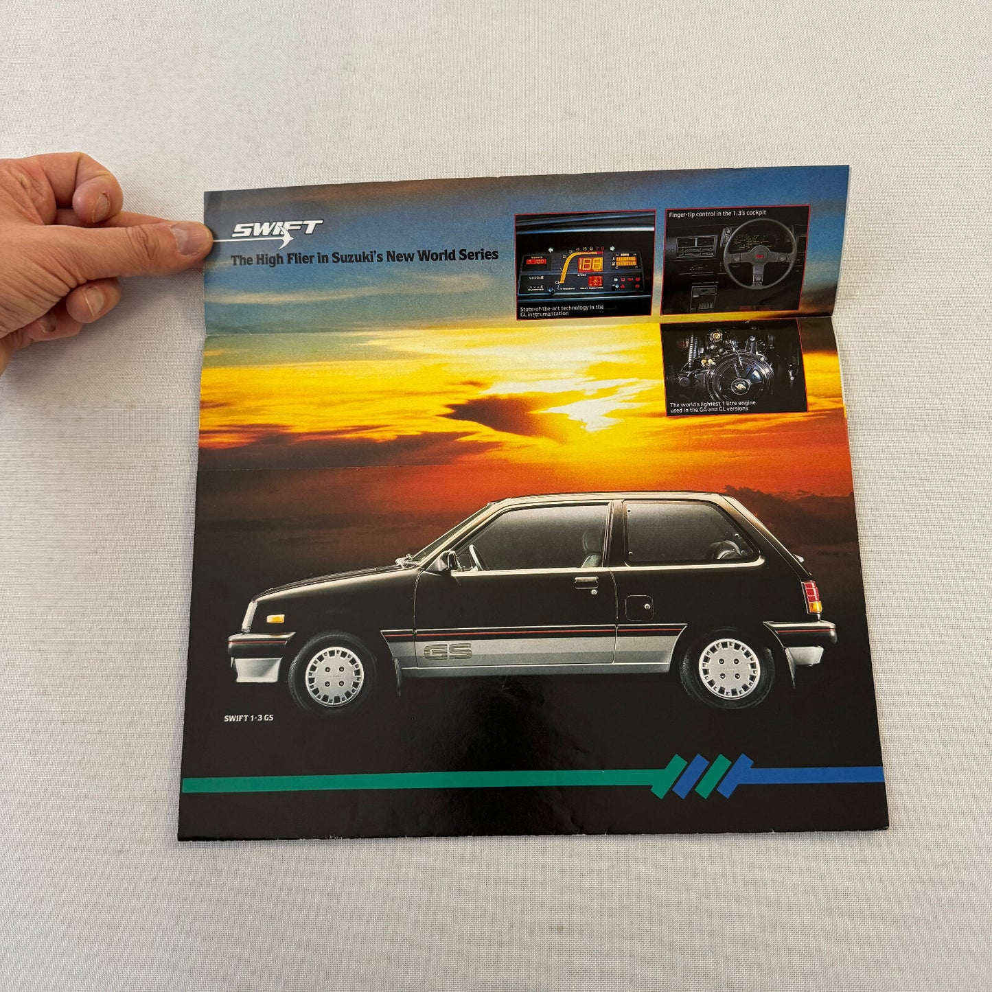 Suzuki Car Sales Brochure Catalog Swift ST90 Alto FX SJ410 1984 1985