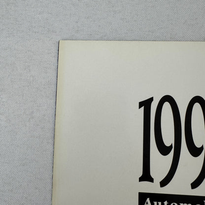 1996 Hyundai Car Sales Brochure Catalog Accent Sonata Elantra Sedan Wagon