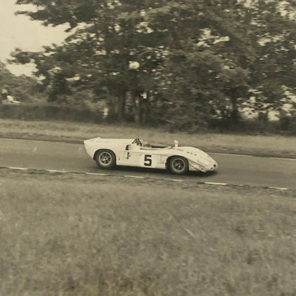 Vintage Racing Car Photo Photograph Can AM CanAM Unidentified