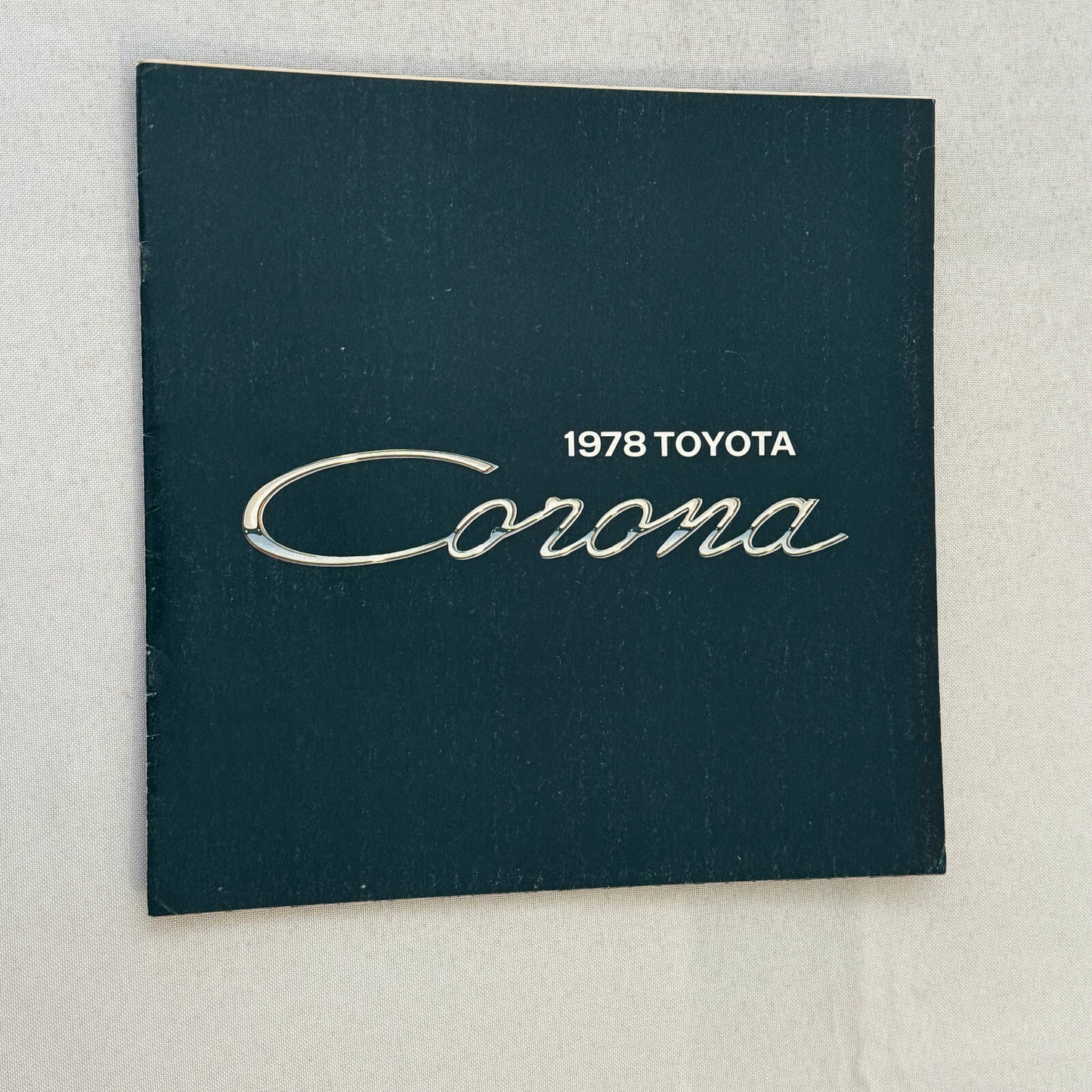1978 Toyota Corona Car Sales Brochure Catalog Custom Sedan Deluxe Wagon Luxury