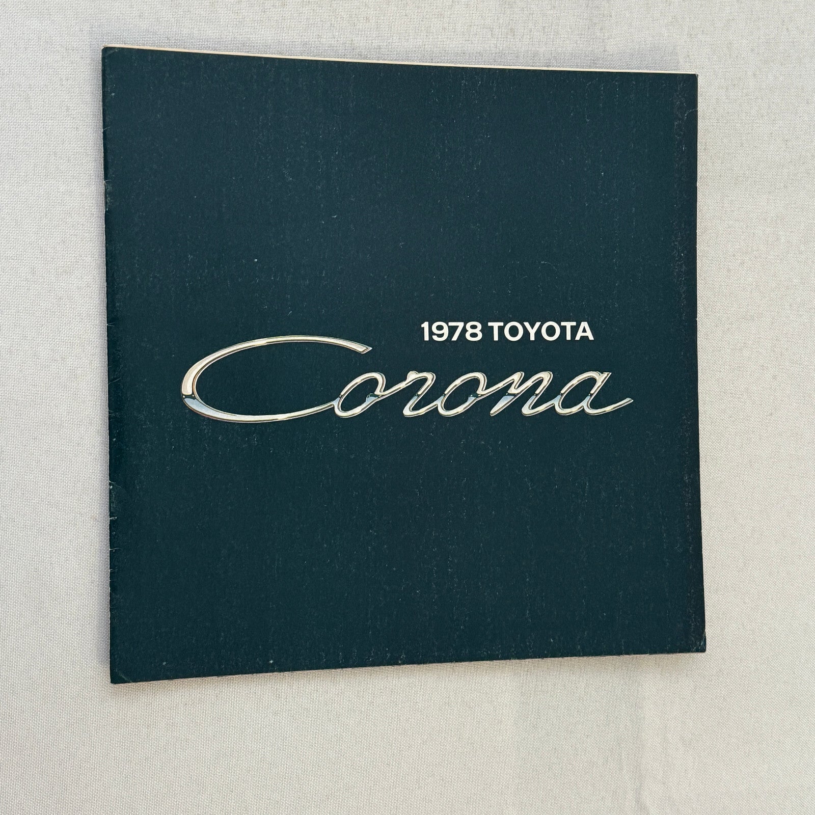 1978 Toyota Corona Car Sales Brochure Catalog Custom Sedan Deluxe Wagon Luxury