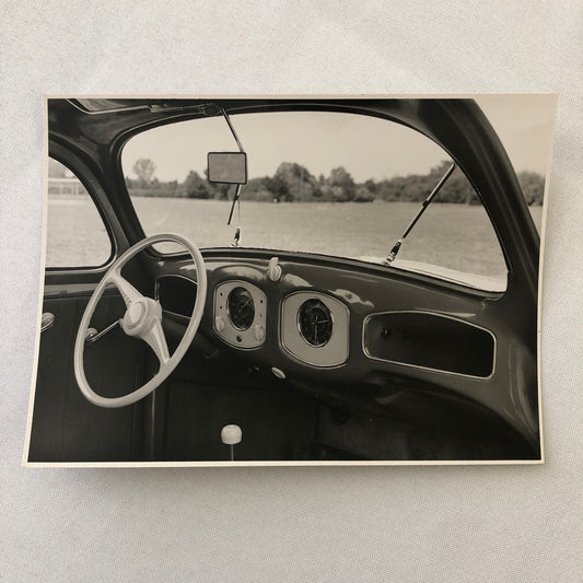 Volkswagen VW Beetle Factory Press Photo Photograph Print