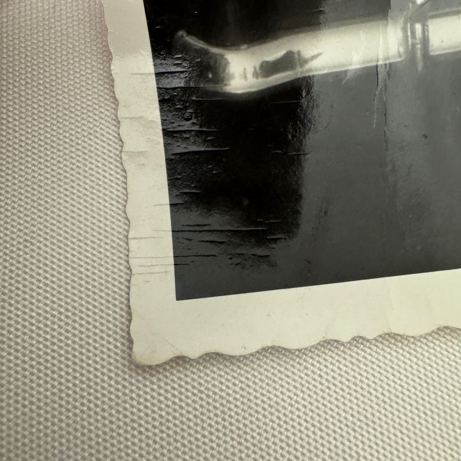 Vintage Pontiac Eight Car Photo Photograph Print Snapshot Pontiac 8 Woman Girl