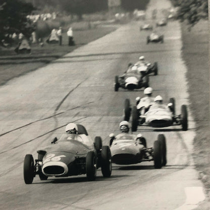 1961 Formula Junior Car Race at Monza Italy Racing Press Photo Photograph 