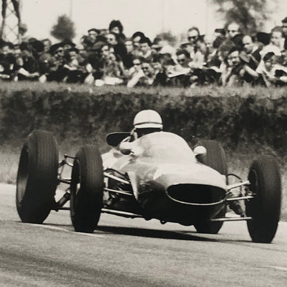 Vintage Grand Prix Racing Car Photo Photograph Print Gunther Molter