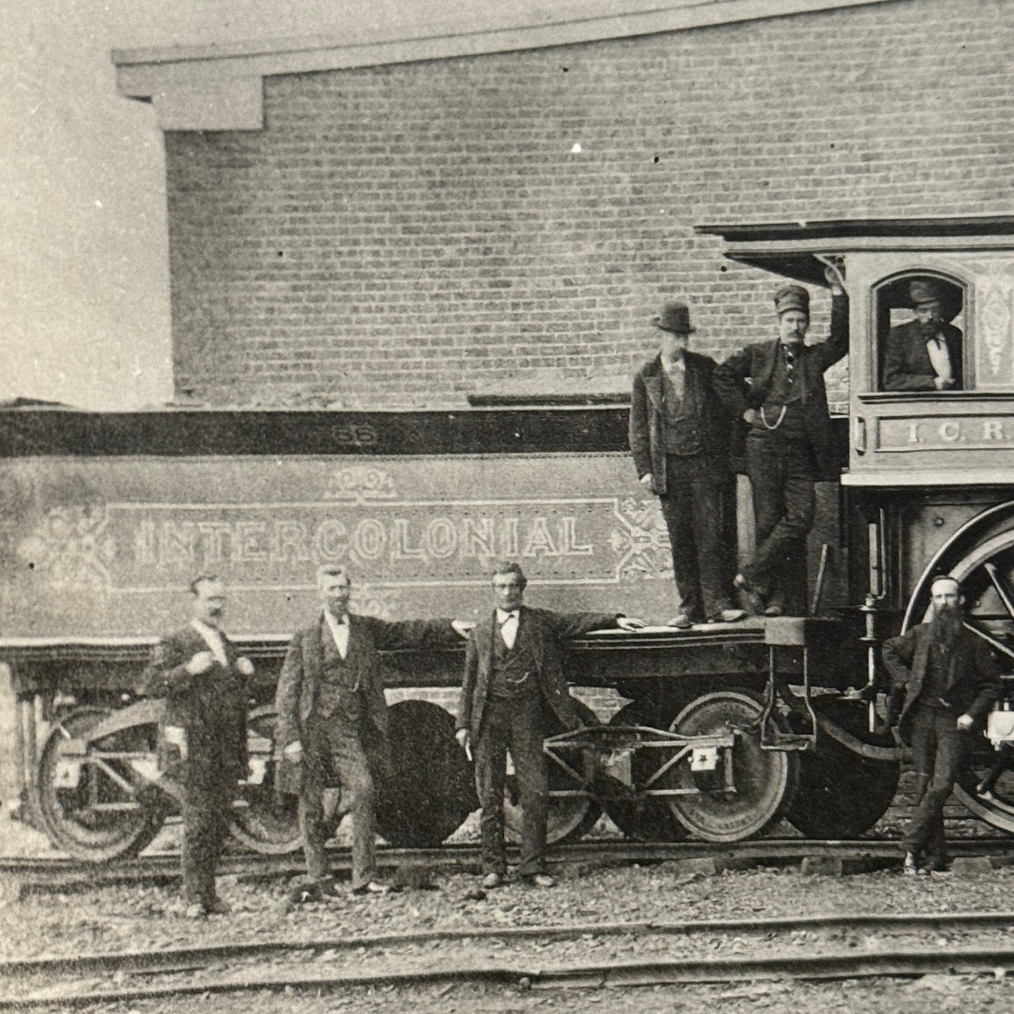 Canadian National Railway Locomotive Moncton New Brunswick Photo Photograph