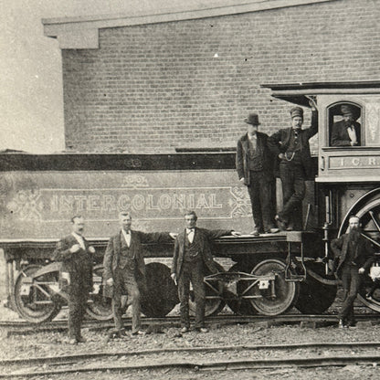 Canadian National Railway Locomotive Moncton New Brunswick Photo Photograph