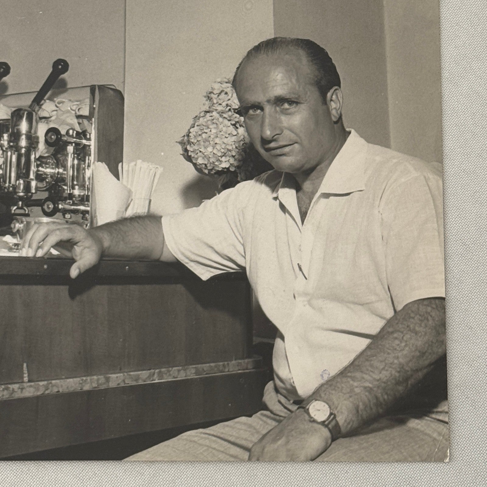 Juan Manuel Fangio Retirement Vacation Holiday Italian Press Photo F1 Racing