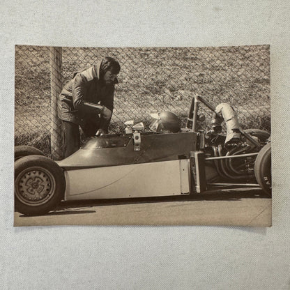 Vintage Car Racing Photo Circuit Mont Tremblant Quebec Photograph