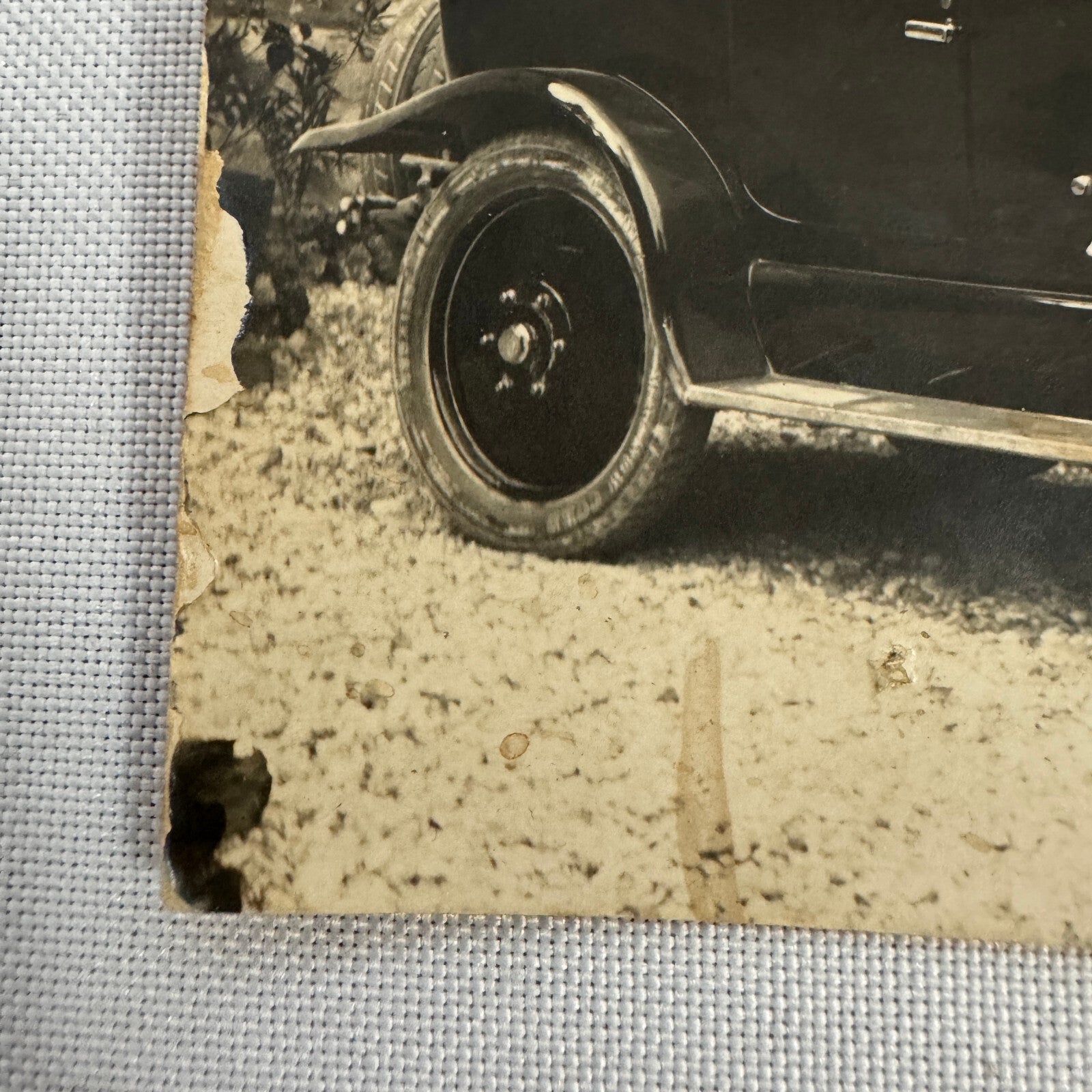 Vintage Postcard Post Card Real Photo Postcard RPPC Chauffeur Automobile Italian