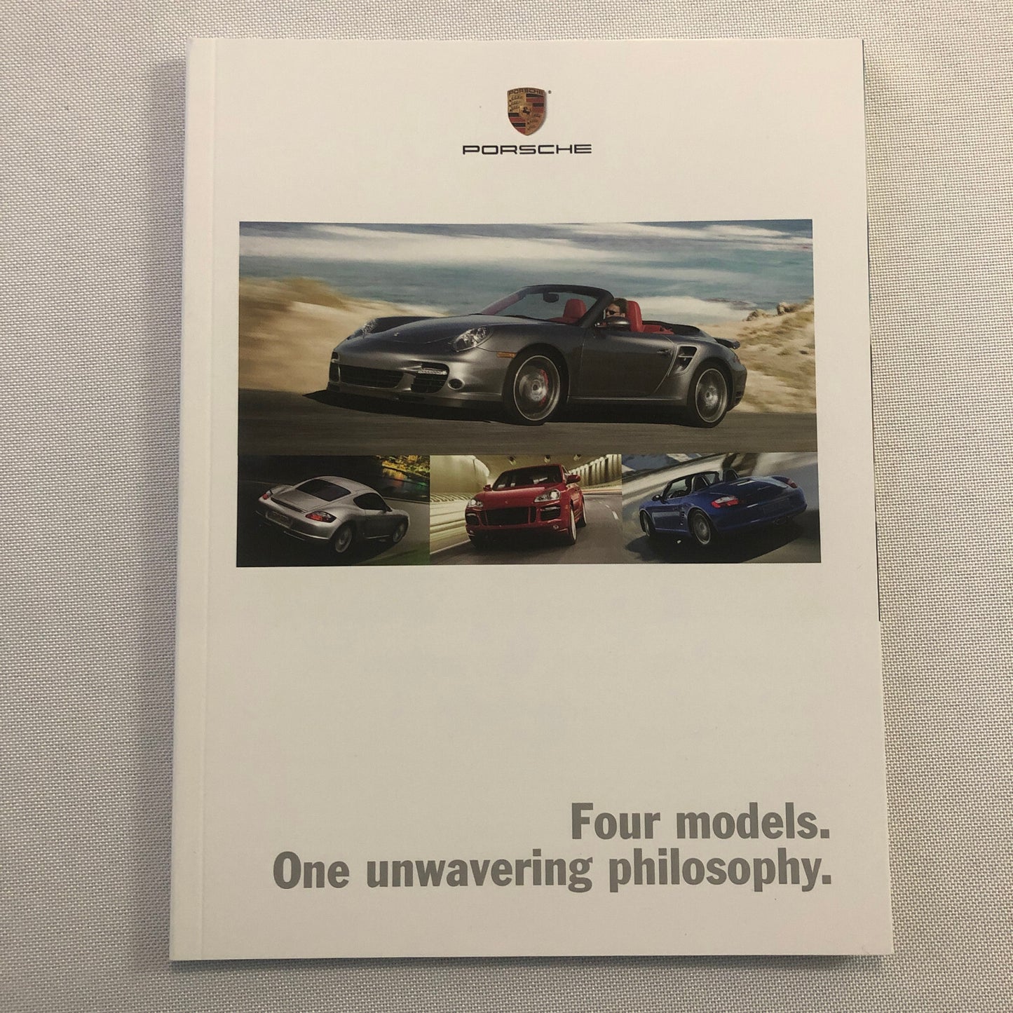 2008 Porsche Sales Brochure Catalog 911 GT3 RS Carrera Cayenne Boxster Cayman +