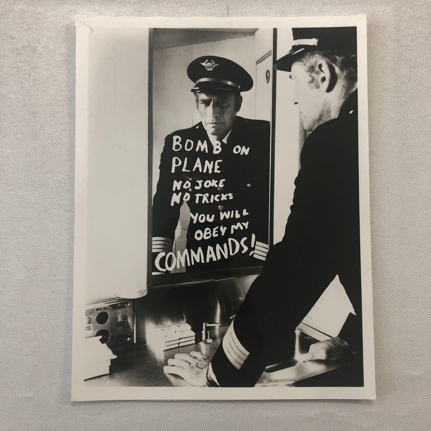 Charlton Heston Sky Terror Movie Film Press Photo Photograph Actor Vintage ABC