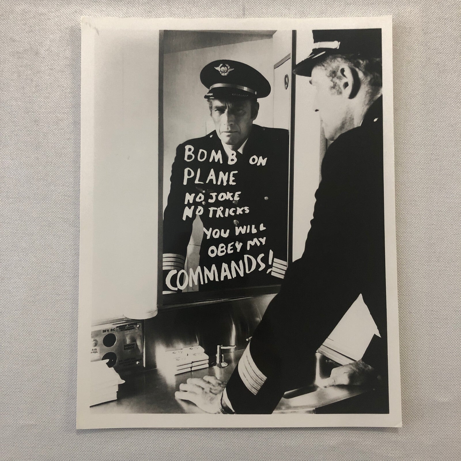 Charlton Heston Sky Terror Movie Film Press Photo Photograph Actor Vintage ABC