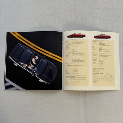 Acura Car Sales Brochure Catalog Integra NSX Legend TL 1995 1996