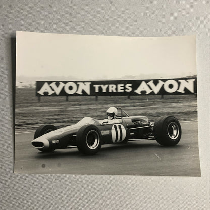 Vintage Racing Photo Driver Photograph BFE Clark Motorsport
