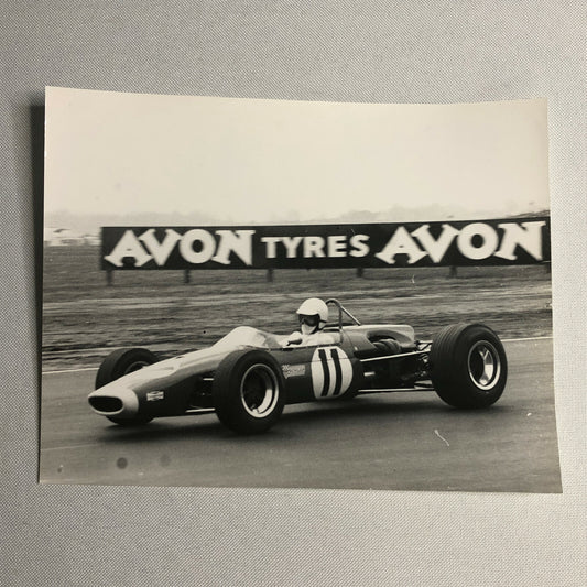 Vintage Racing Photo Driver Photograph BFE Clark Motorsport