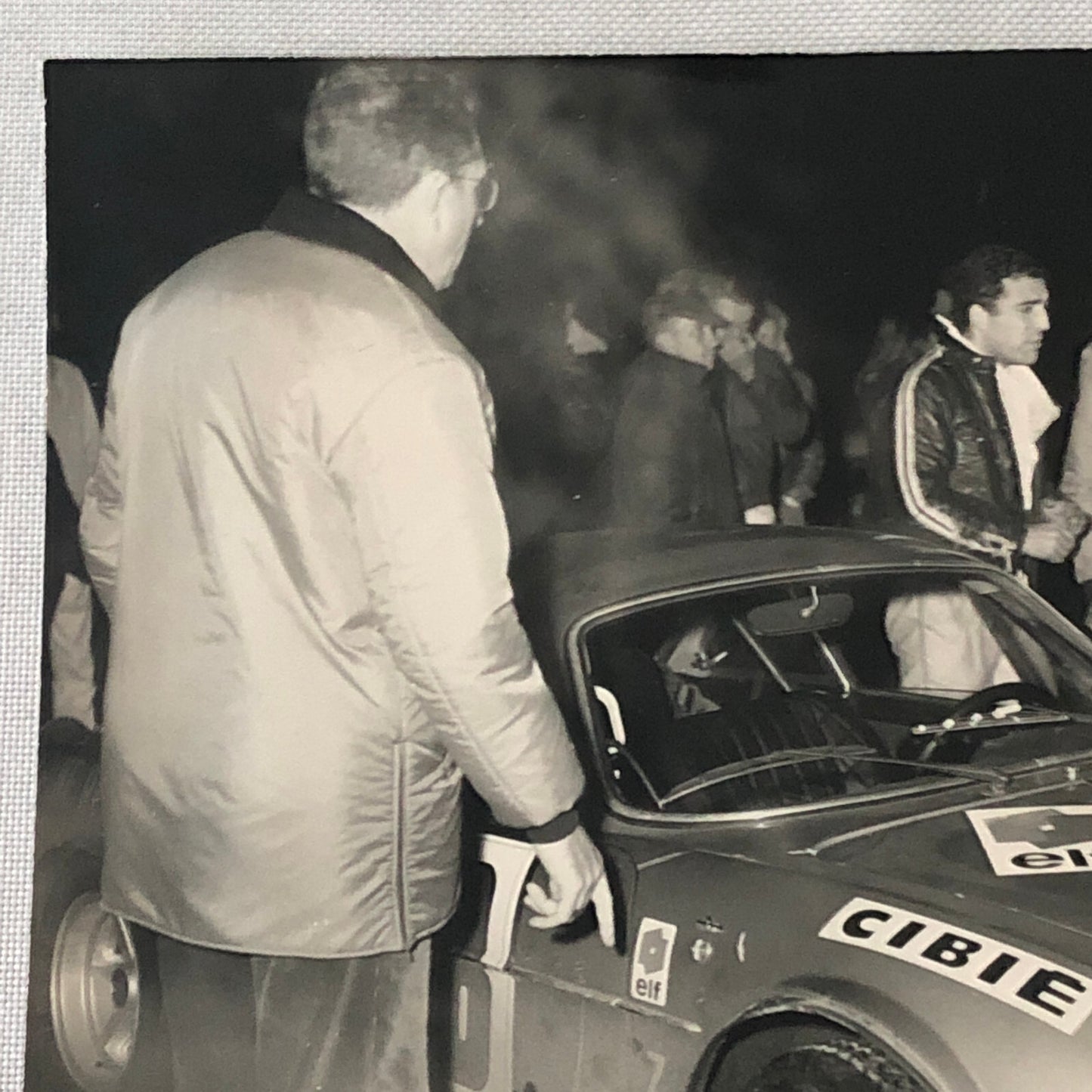 Vintage Renault Alpine Rally Racing Photo Photograph Jean Claude Andruet 1968