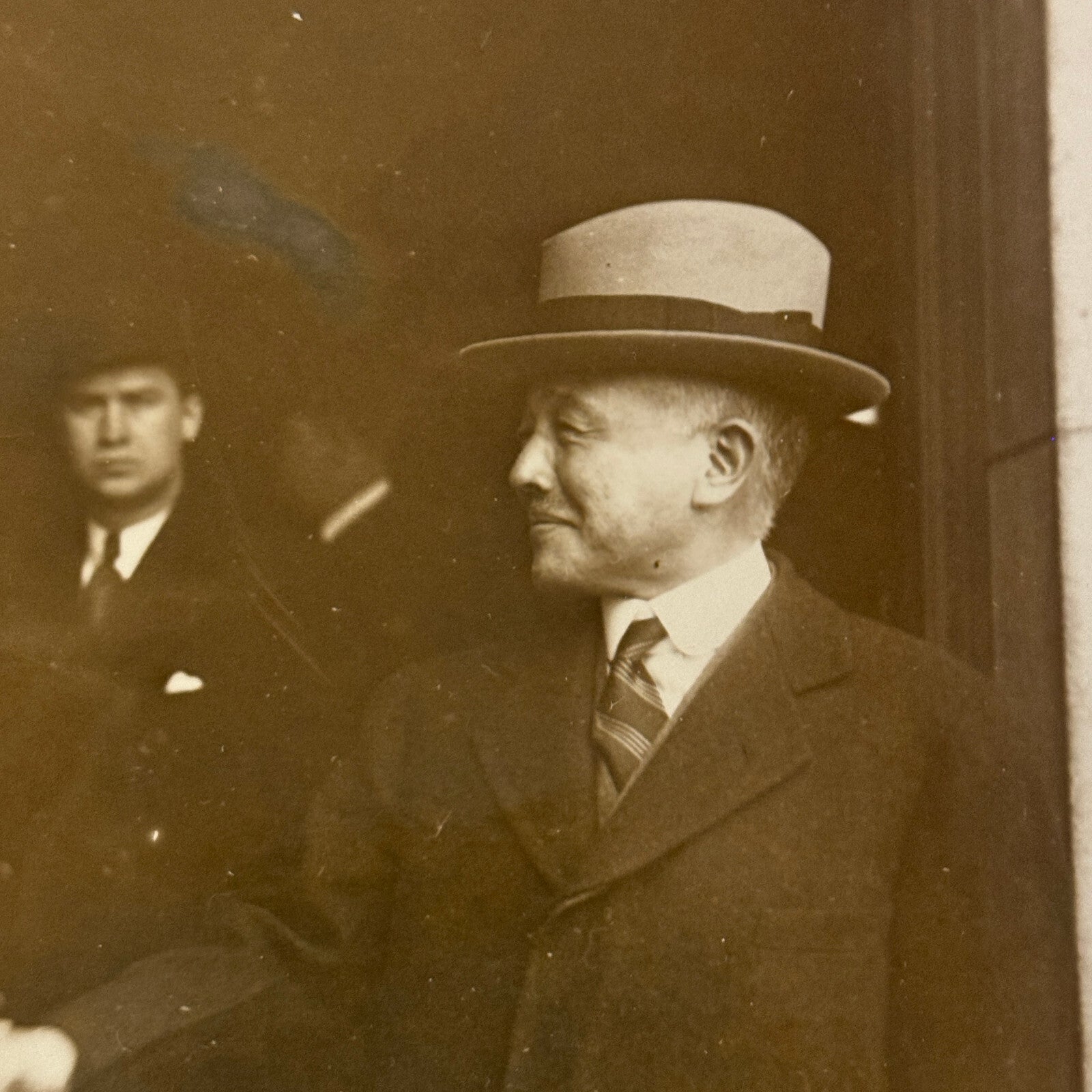 Japanese League of Nations Delegate in Washington Press Photo Photograph 1933