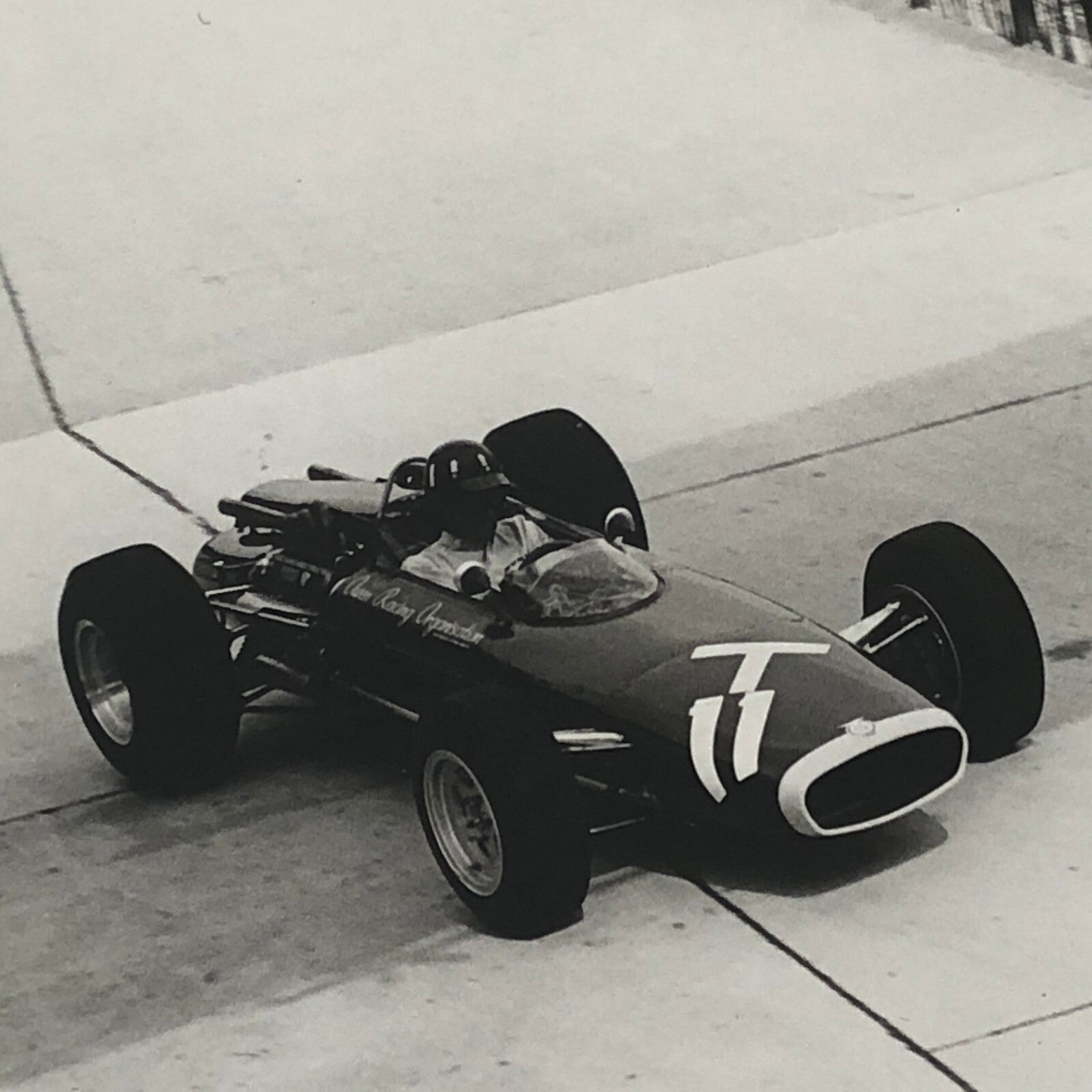 1966 Graham Hill BRM Racing Monaco Grand Prix Car Photo Photograph Print