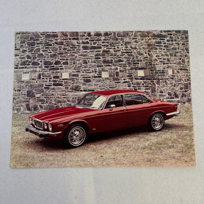 Jaguar XJ12L Sales Brochure Catalog Advertising Jaguar XJ British Leyland Canada