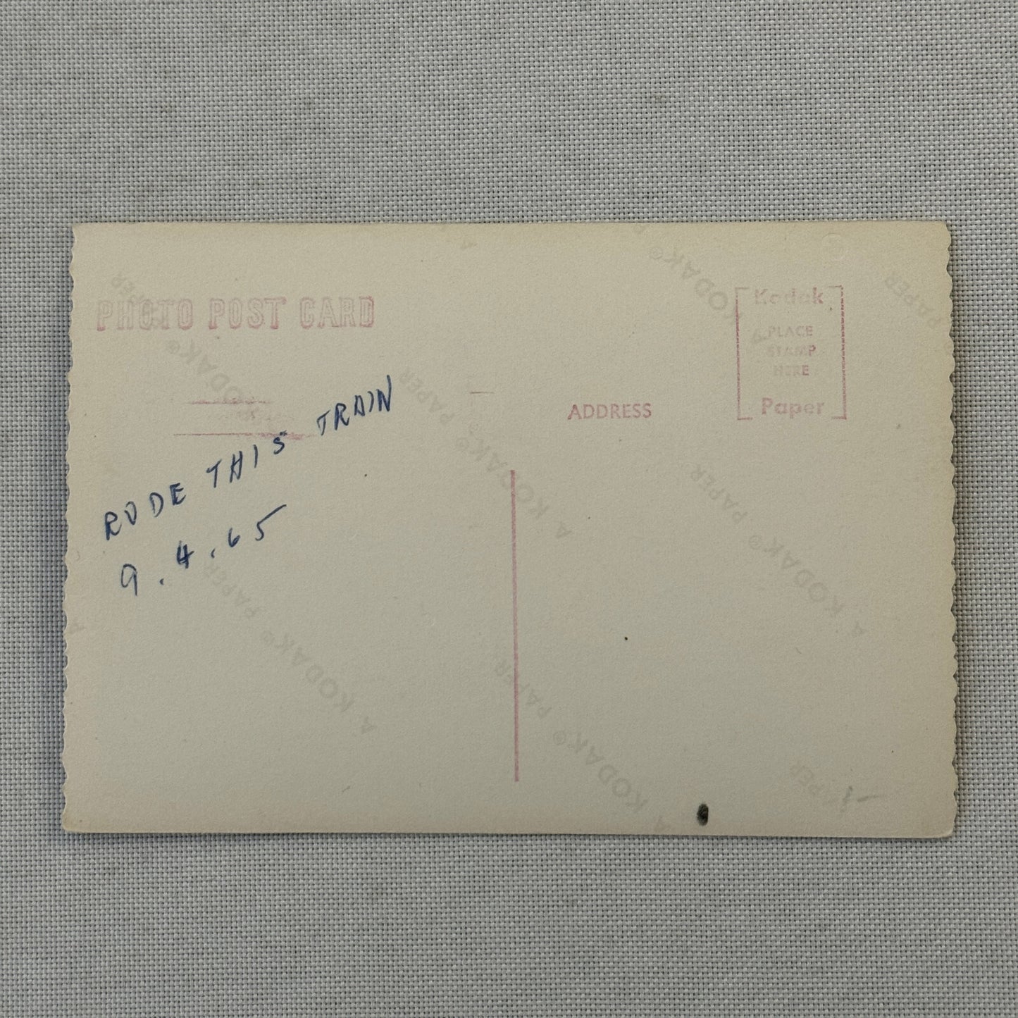 Vintage Train Locomotive Photo Photograph