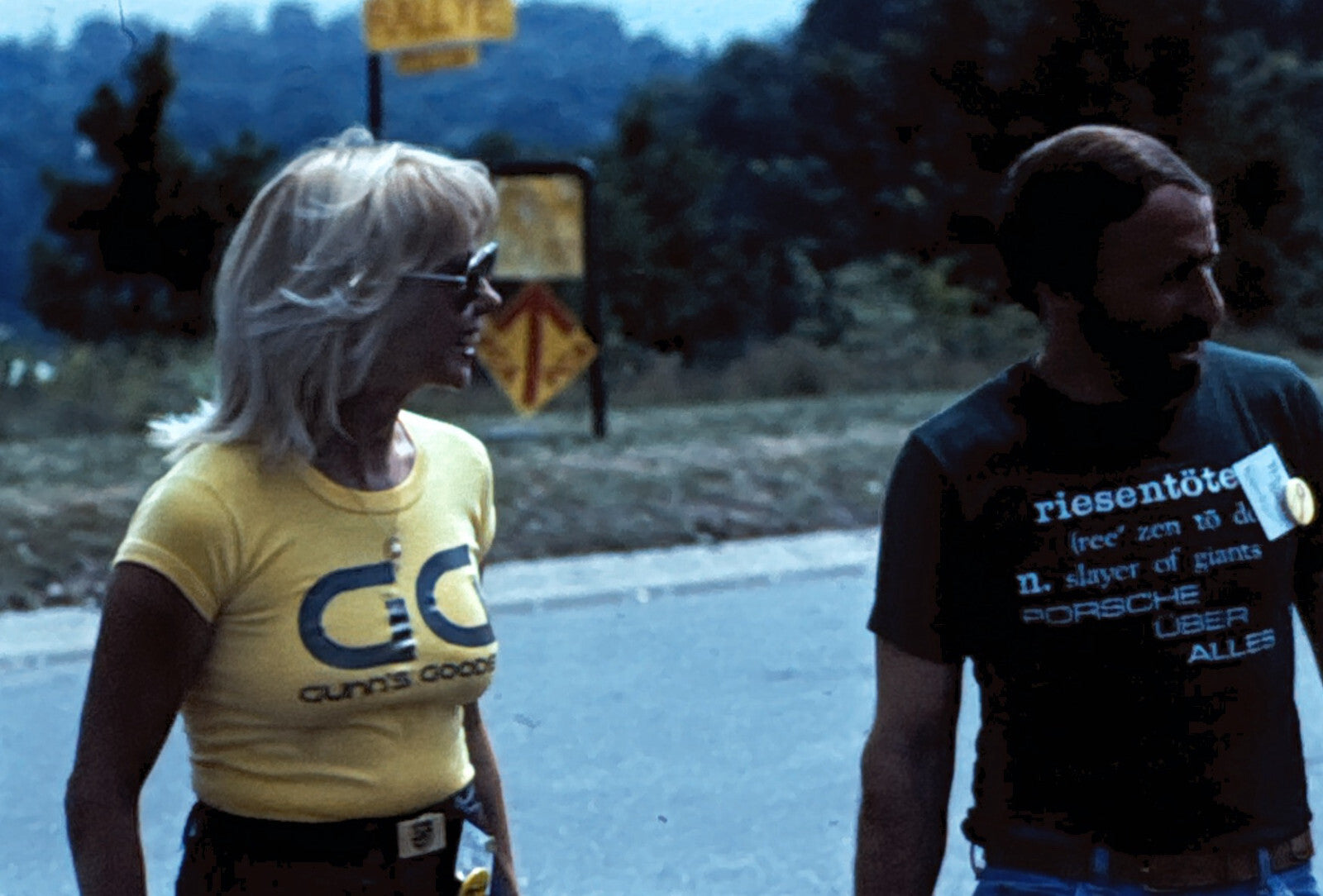 35mm Photo Slide Lot 40+ Porsche Cars Autocross Car Show People Landscape +