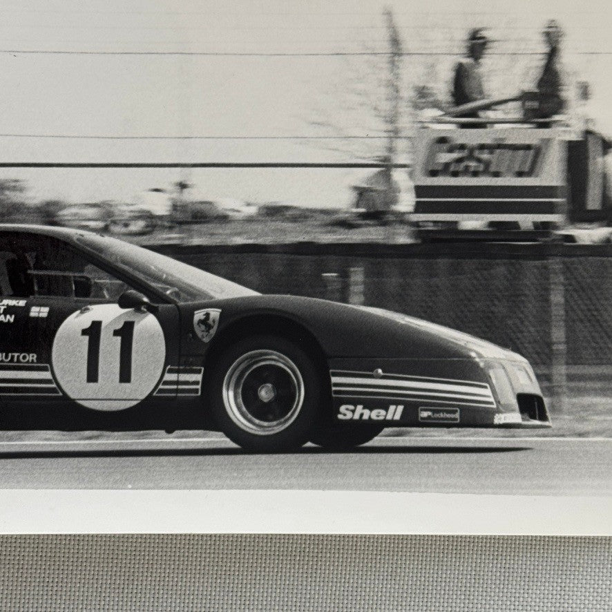 Vintage Ferrari 512 BB / LM Racing Car Photo Photograph Print Motorsport
