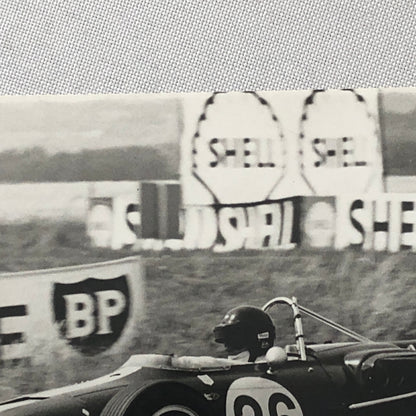 Dan Gurney Eagle Car Grand Prix Racing Car Driver Photo Photograph Vintage