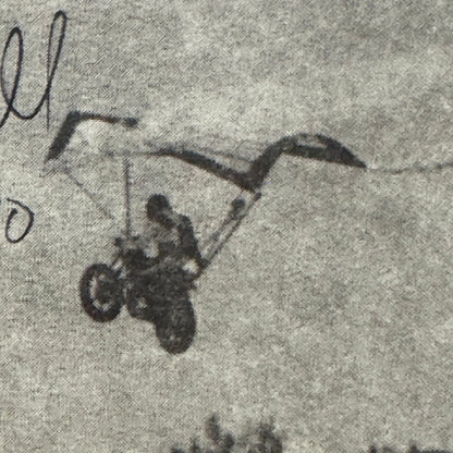 Motorcycle Stunt Man Bob Corell Crazy Correll Autograph Signed Photo Print