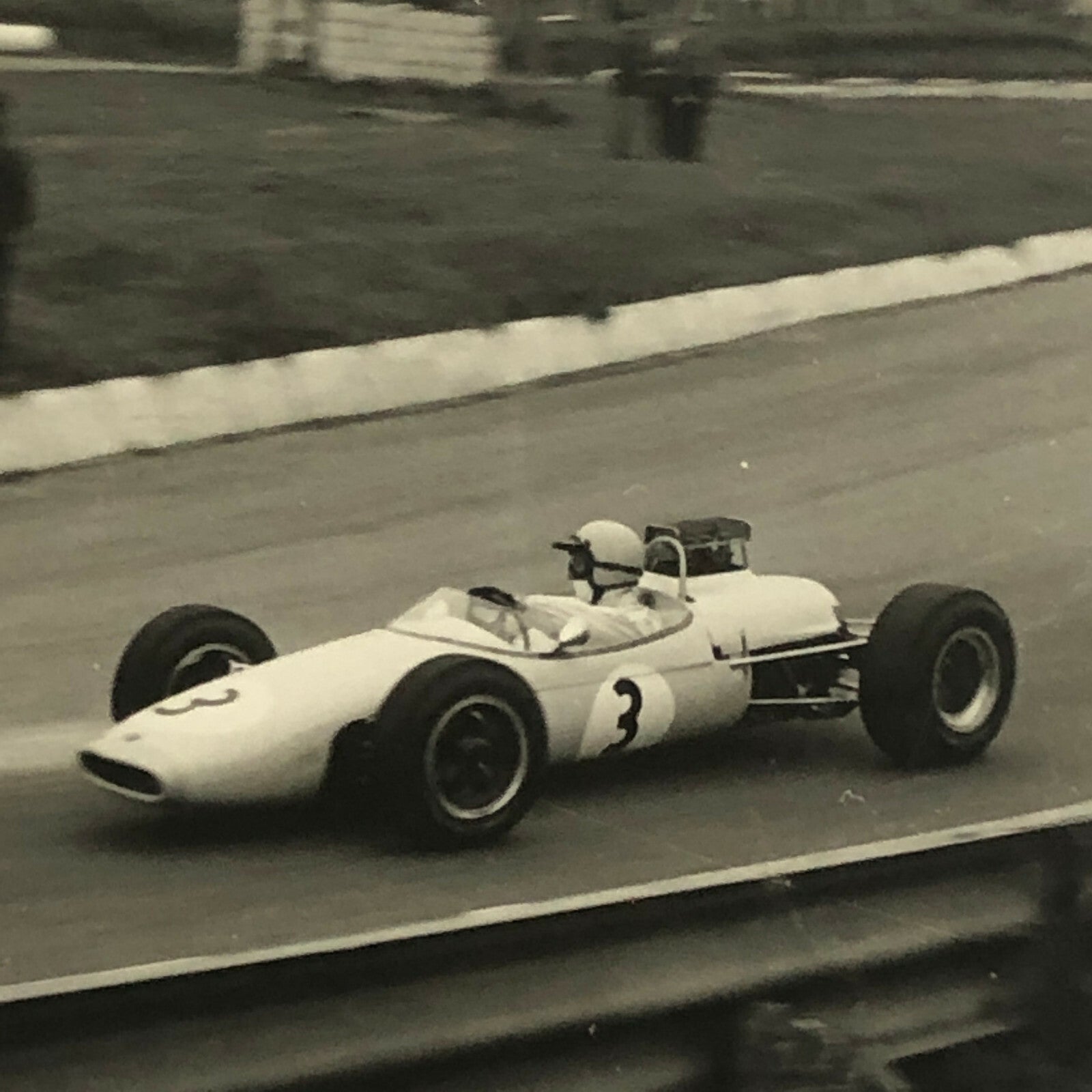 Vintage Racing Car Photo Photograph Print Motorsport Race Car
