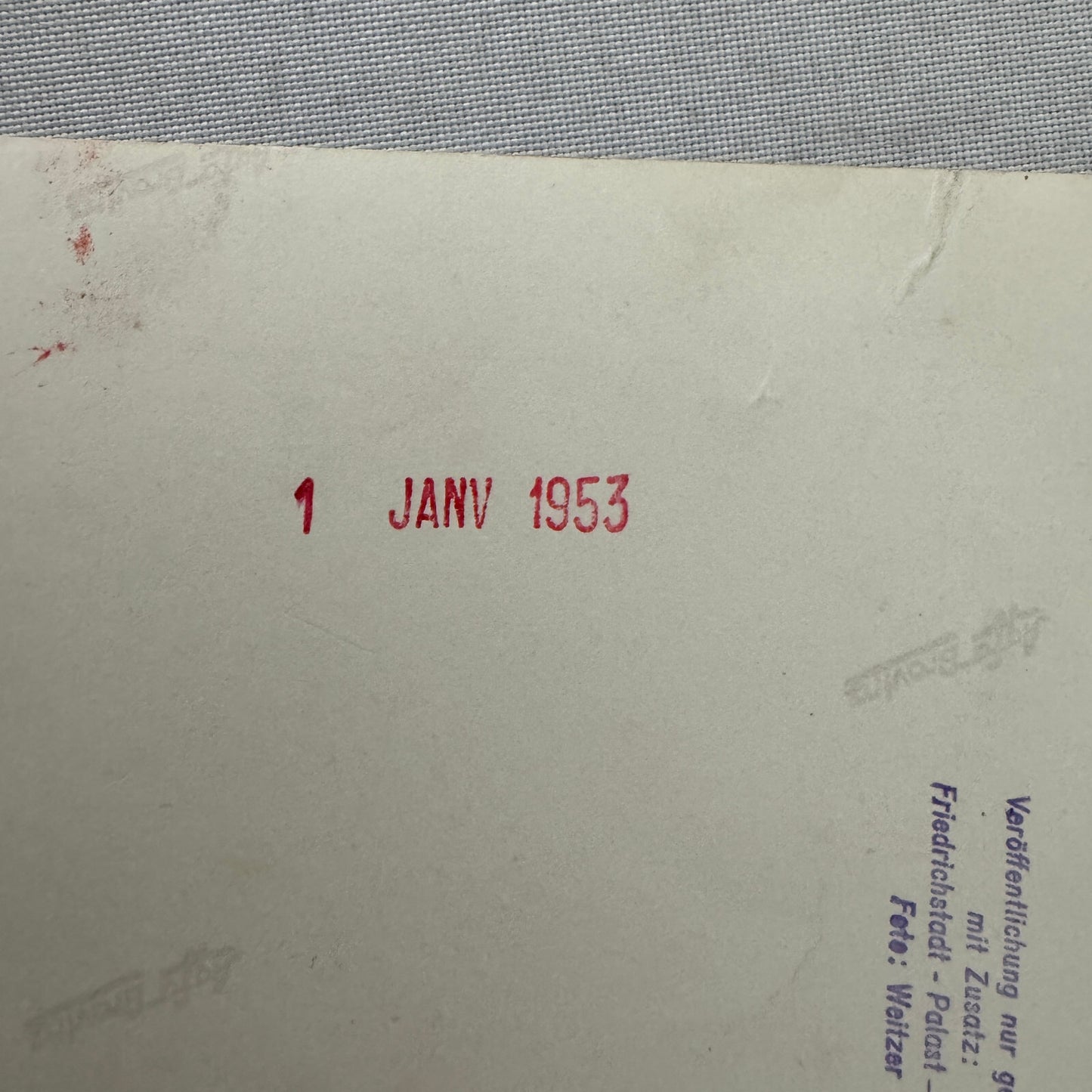 Vintage Circus Acrobat Tumbling Performer Act Photo Photograph Berlin 1953