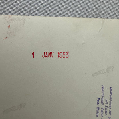 Vintage Circus Acrobat Tumbling Performer Act Photo Photograph Berlin 1953