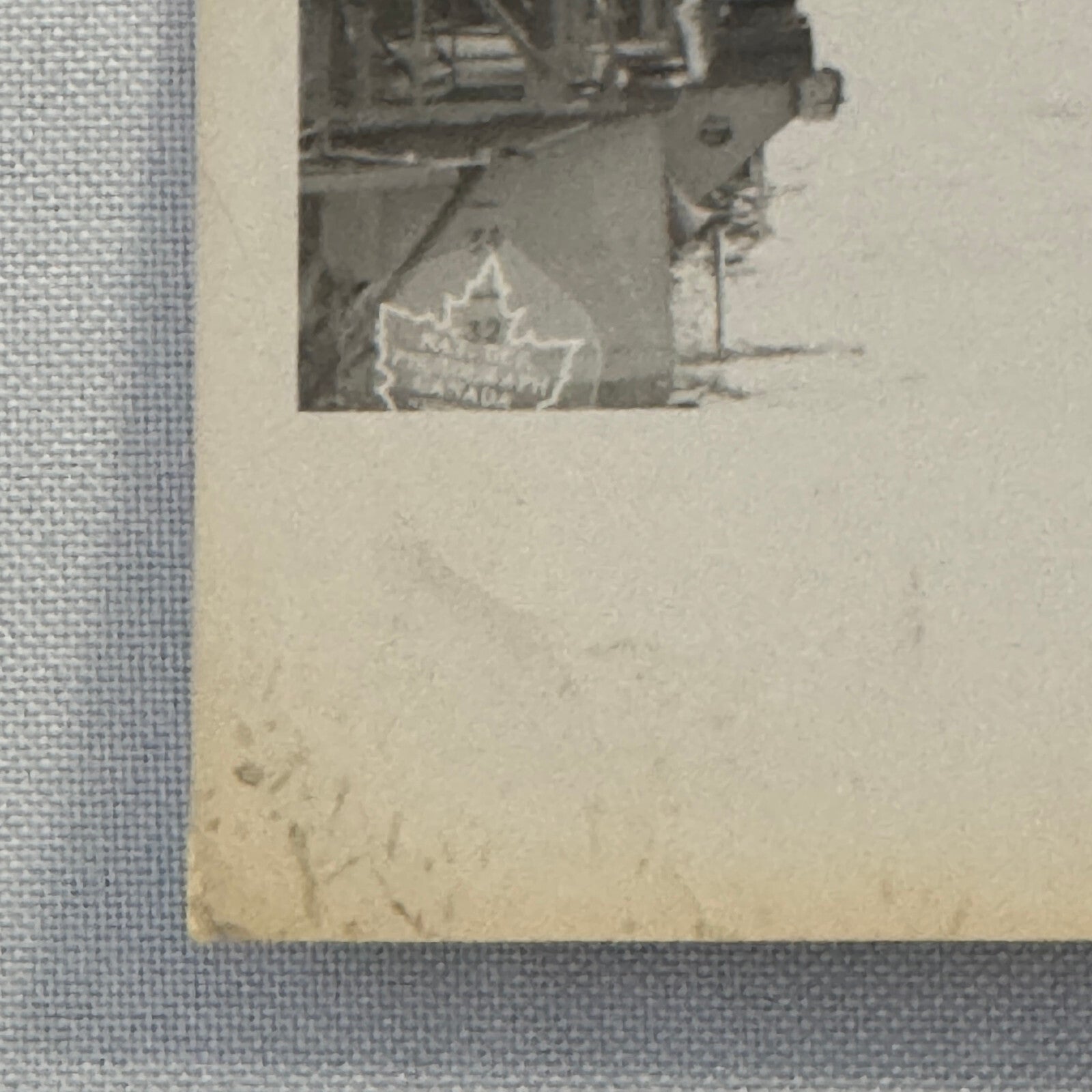Royal Canadian Navy Military Ship Photo Photograph Vintage