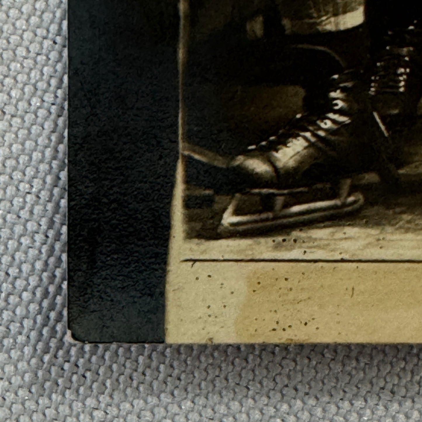 1928 Antique Hockey RPPC Real Photo Postcard Post Card Team Vintage Sports