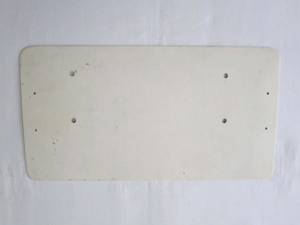 Vintage 1968 Ronde Van Noord Holland Car Rally Participant Plate Plaque RAC West